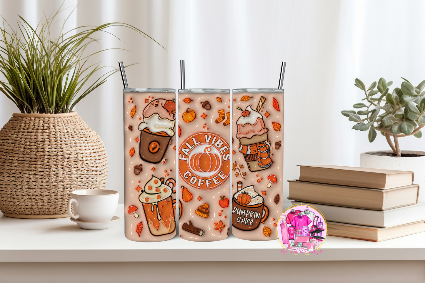 Fall Coffee Vibes Tumbler