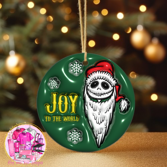 Jack Joy To The World Ornament