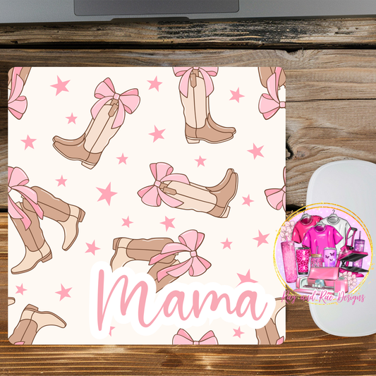 Boots and Bows Mousepad