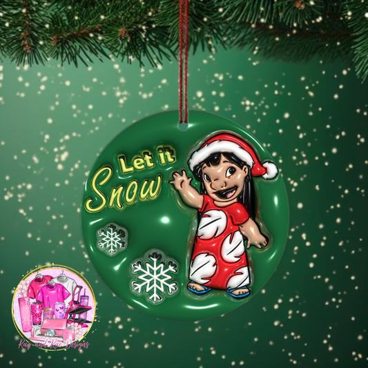 Lelo Let It Snow Ornament