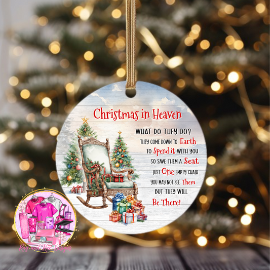 Christmas in Heaven Ornament