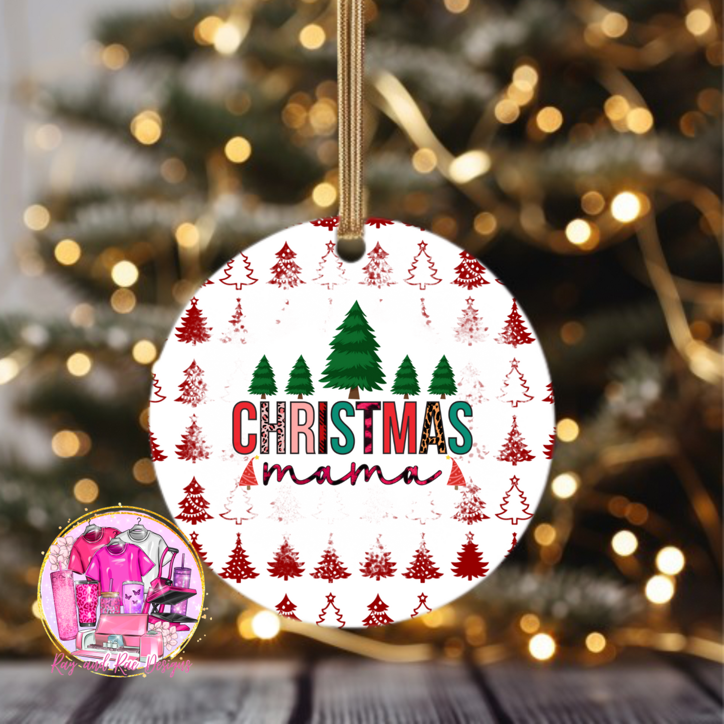 Christmas Mama Ornament