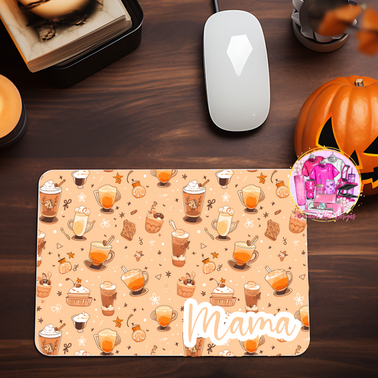 Fall Drinks Mousepad