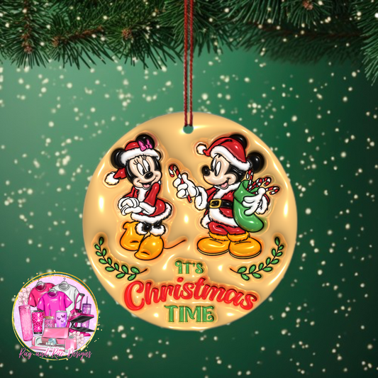 Mickey and Minnie Ornament